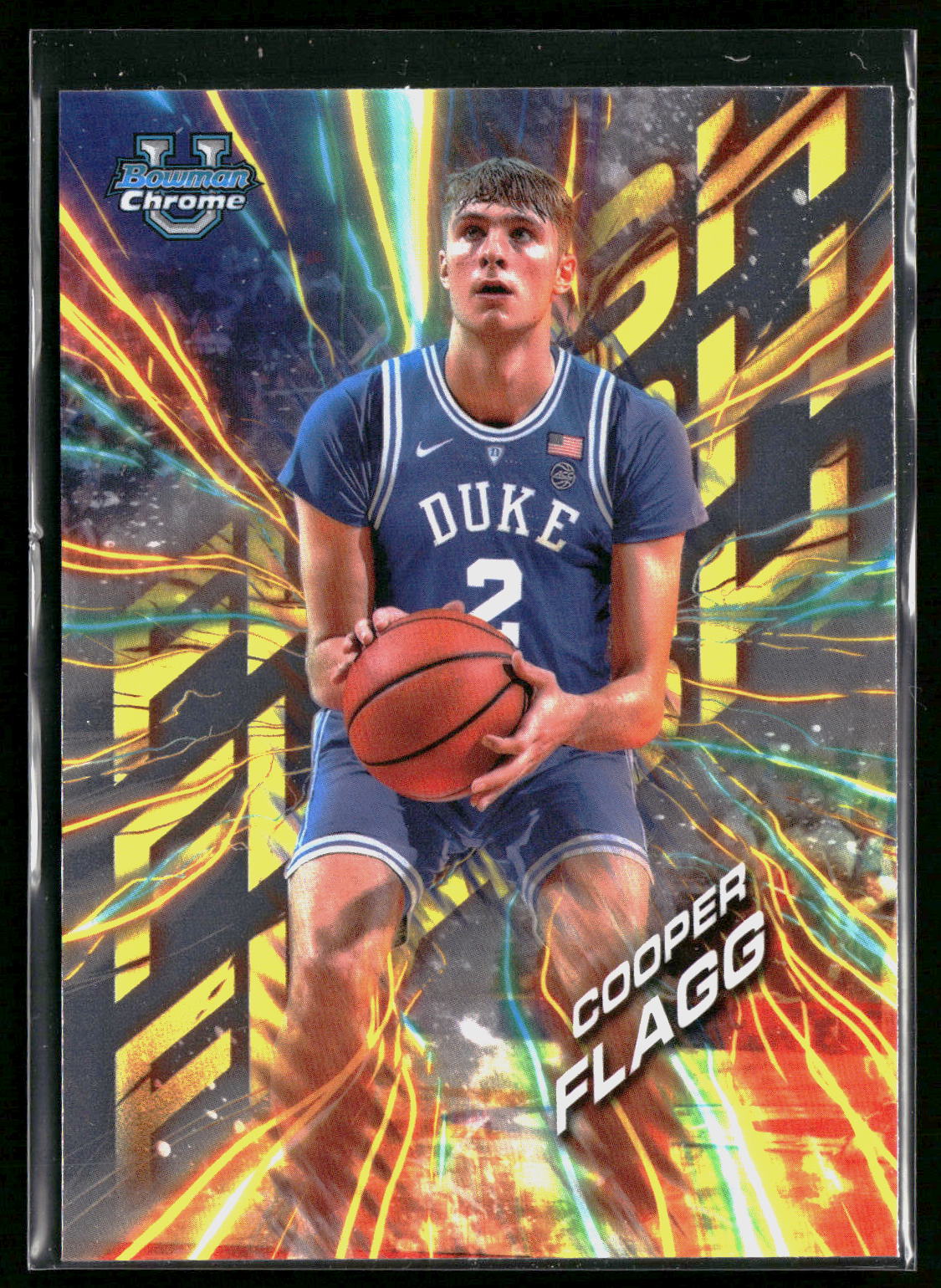 2024-25 Bowman University Chrome #FL-1 Cooper Flagg Flash