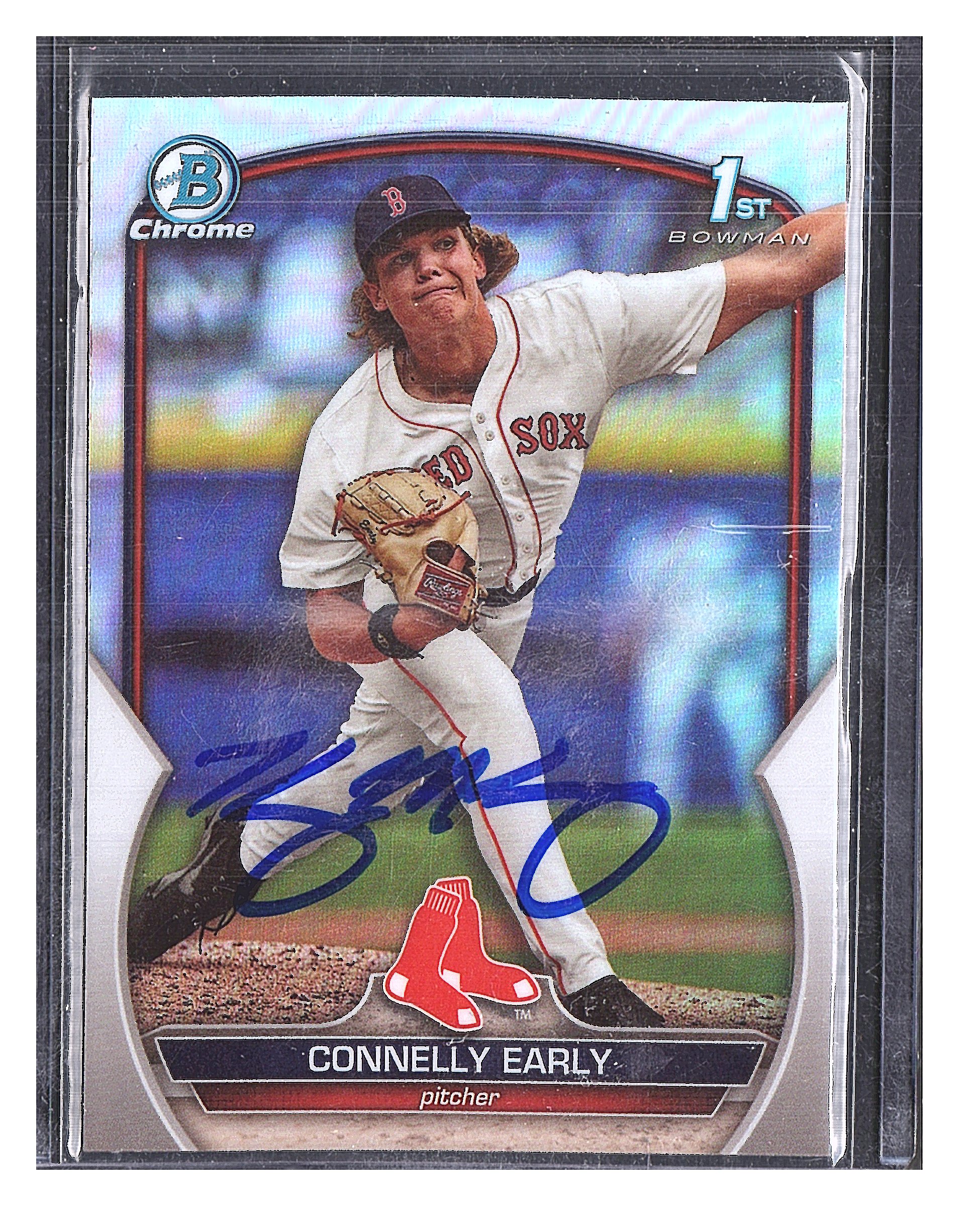 2023 Bowman Draft #BDC-46 Connelly Early Chrome Refractor AUTO!